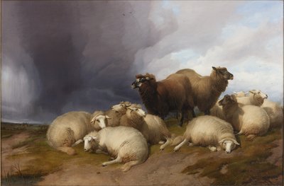 La Tempête Approchante - Thomas Sidney Cooper